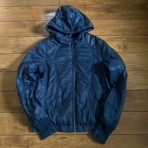 Lululemon navy blue puffer coat Jacket